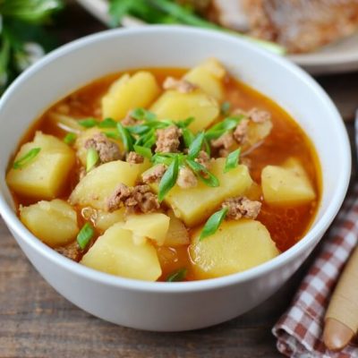 How to serve Spicy Potato Soup