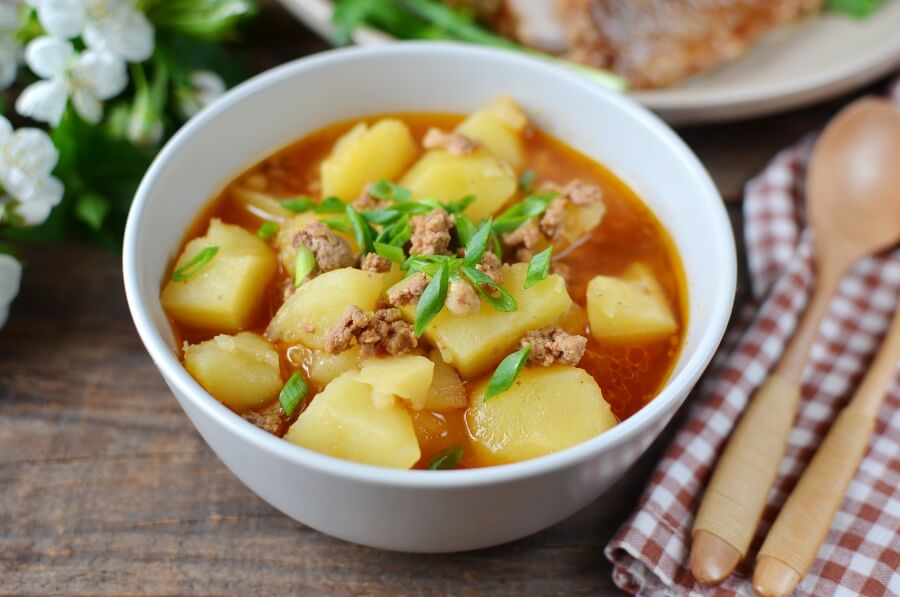 Spicy Potato Soup Recipe-Slow Cooker Spicy Potato Soup-How To Make Spicy Potato Soup