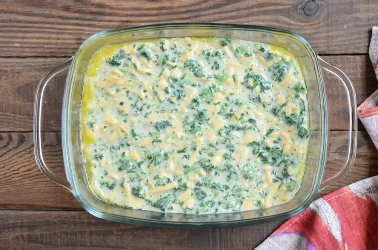 Step 4 - Spinach Cheese Squares