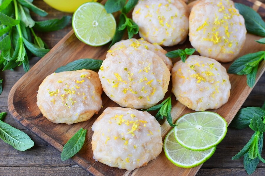 Spring Lime Tea Cookies