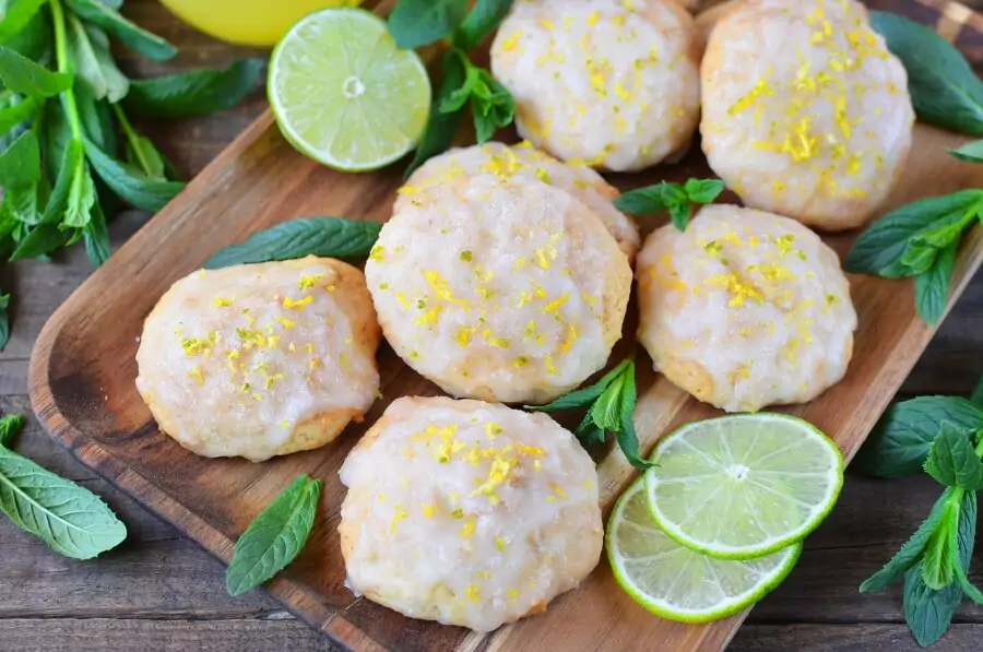 Spring Lime Tea Cookies
