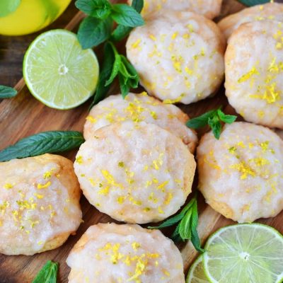 Spring Lime Tea Cookies-Spring Lime Tea Cookies Recipe-How To Make Spring Lime Tea Cookies