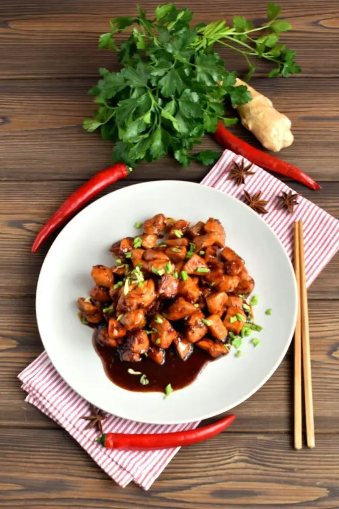 Sweet, Sticky and Spicy Chicken