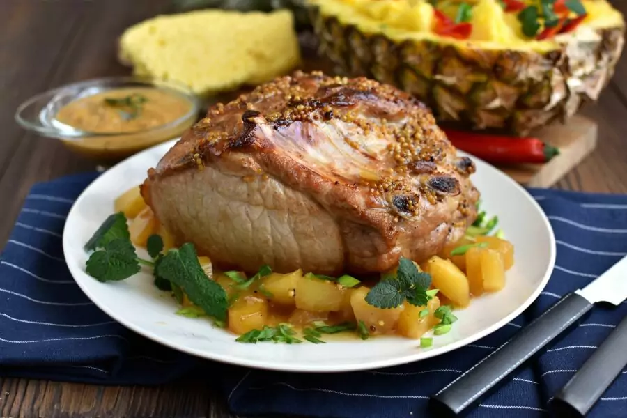 Sweet and Savory Pineapple Pork Loin