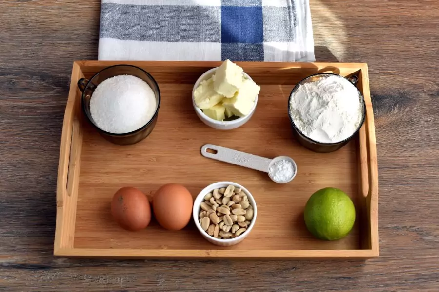 Ingredients for West African Lime Cake