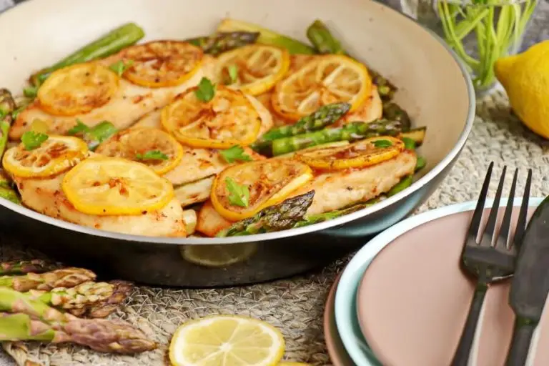 Step 9 - 5 Ingredient Lemon Chicken with Asparagus