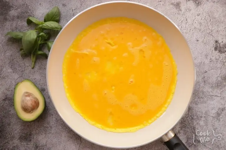 Step 2 - Avocado Greek Omelet