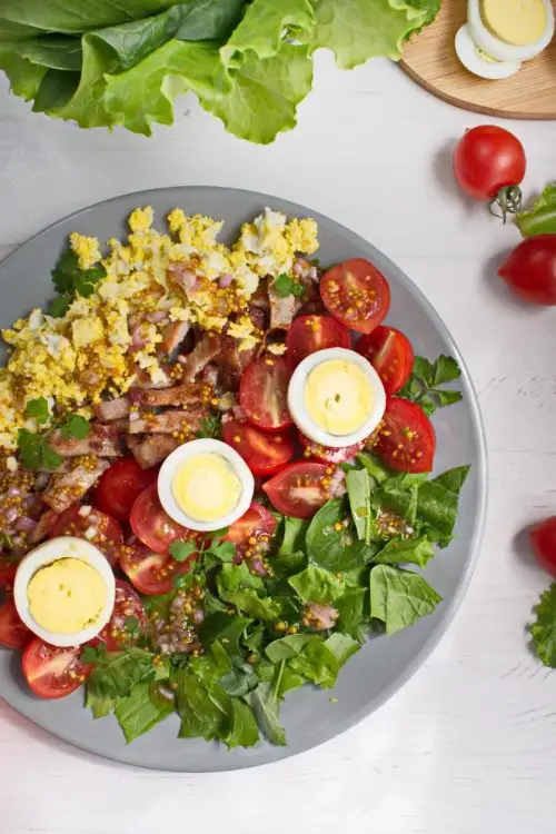 BLT Salad with Sweet Onion Vinaigrette