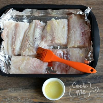 Low Carb Broiled Sesame Cod recipe - step 2