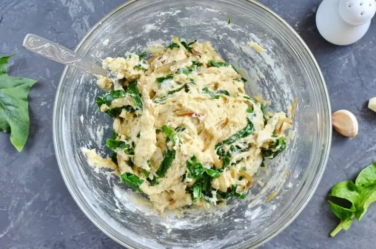 Step 7 - Caramelized Onion & Spinach Olive Oil Quick Bread