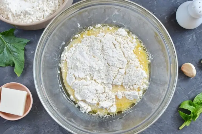 Step 6 - Caramelized Onion & Spinach Olive Oil Quick Bread
