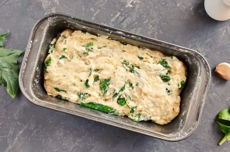 Step 8 - Caramelized Onion & Spinach Olive Oil Quick Bread