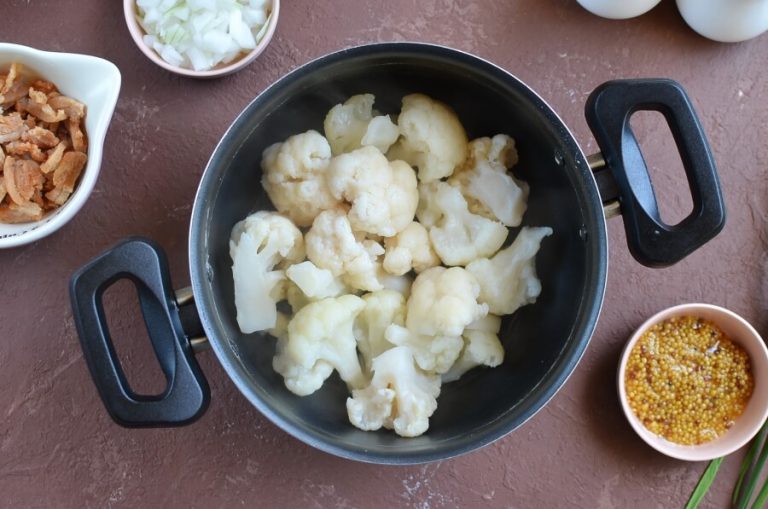Step 1 - Keto Low Carb Cauliflower Salad