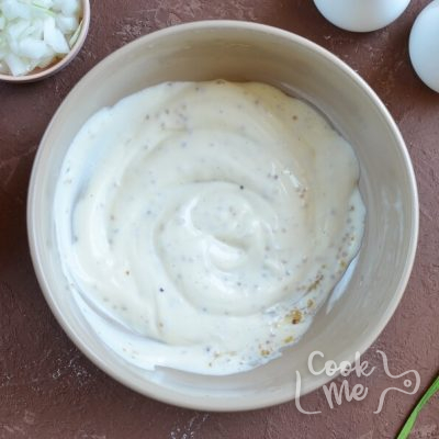 Keto Low Carb Cauliflower Salad recipe - step 2