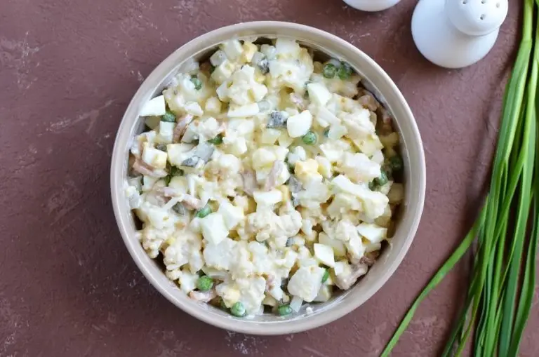 Step 3 - Keto Low Carb Cauliflower Salad