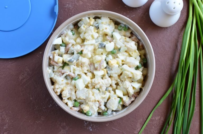 Step 4 - Keto Low Carb Cauliflower Salad