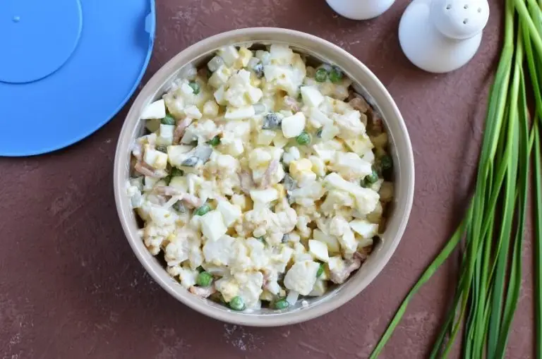 Step 4 - Keto Low Carb Cauliflower Salad