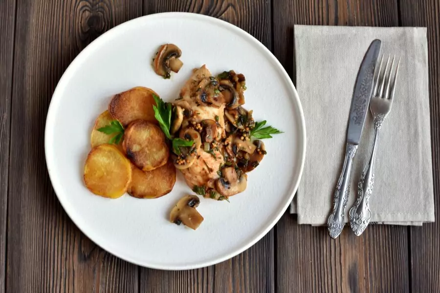 Chicken Diane Style