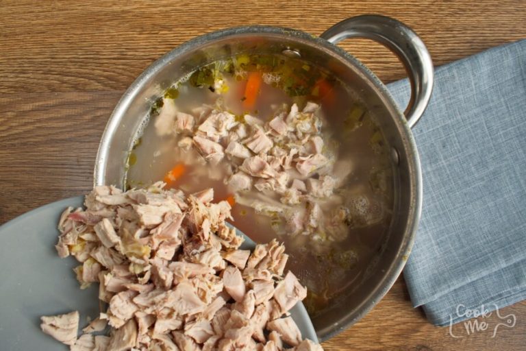Step 6 - Chicken Song Soup