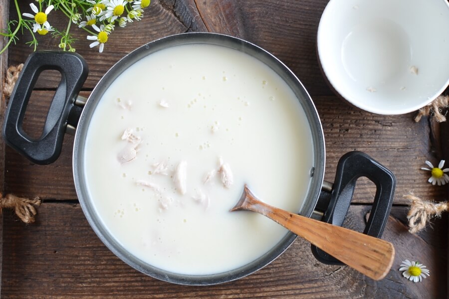 Chicken Velvet Soup recipe - step 4
