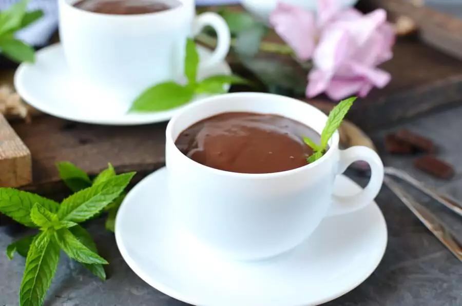 Chocolate Mint Pudding