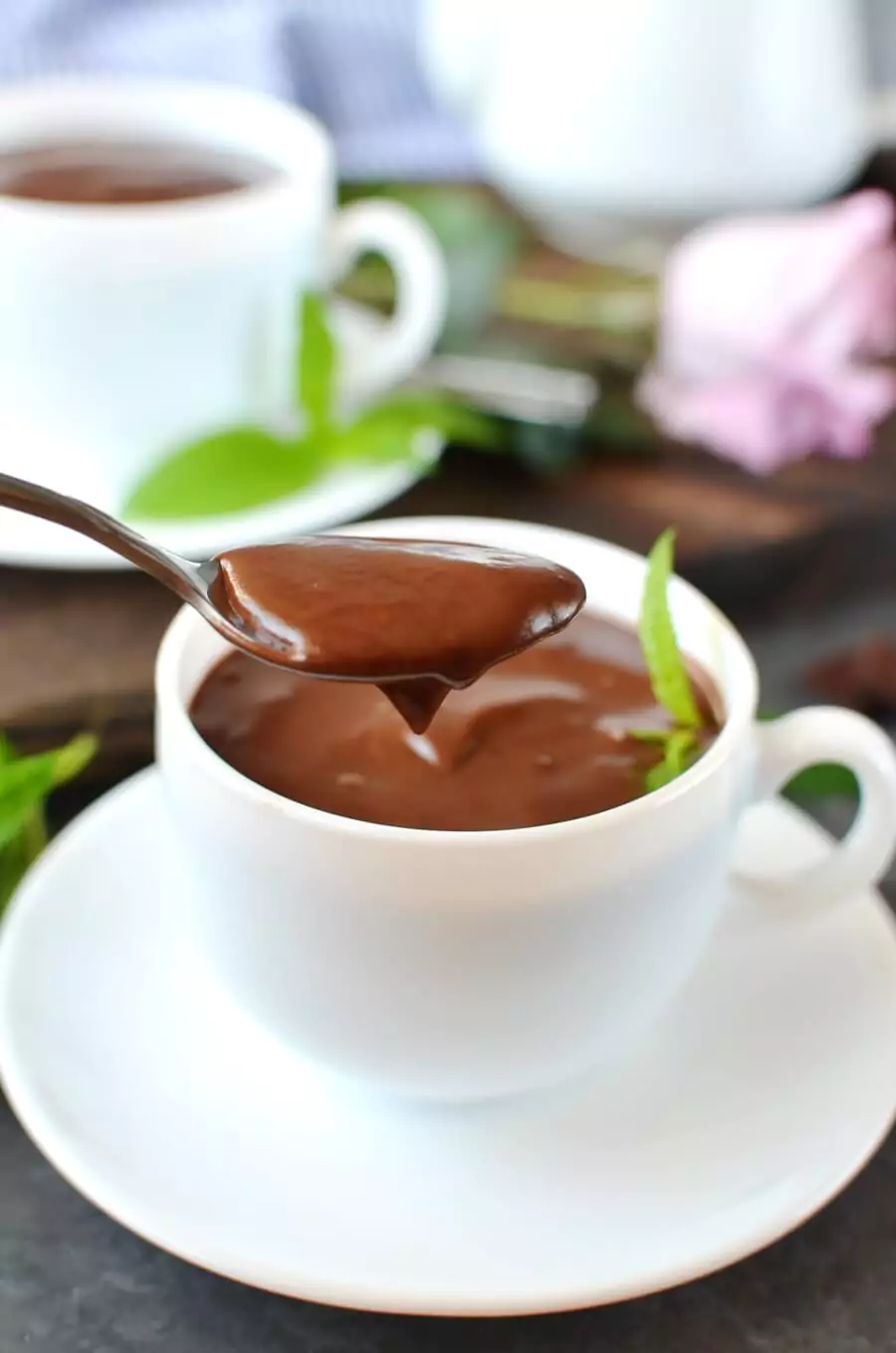 Chocolate Mint Pudding