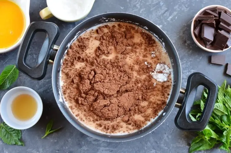 Step 3 - Chocolate Mint Pudding