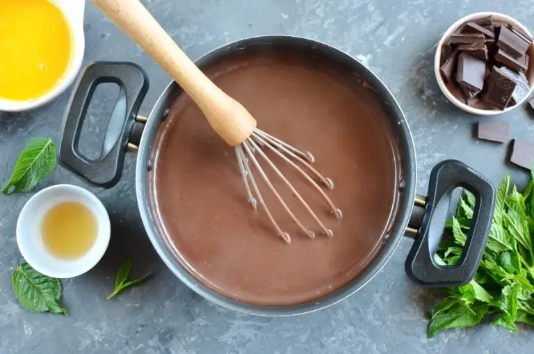 Step 3 - Chocolate Mint Pudding