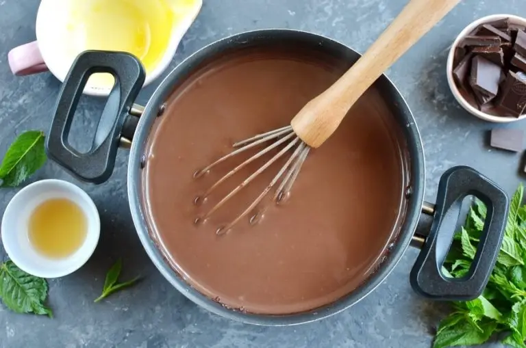 Step 4 - Chocolate Mint Pudding