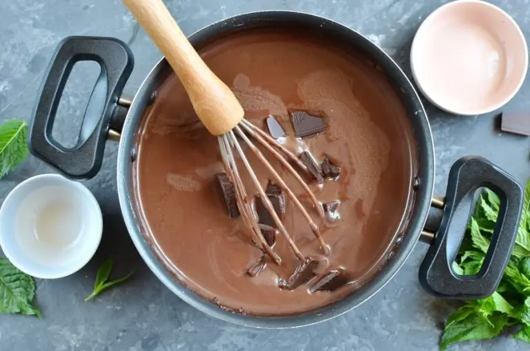 Step 5 - Chocolate Mint Pudding