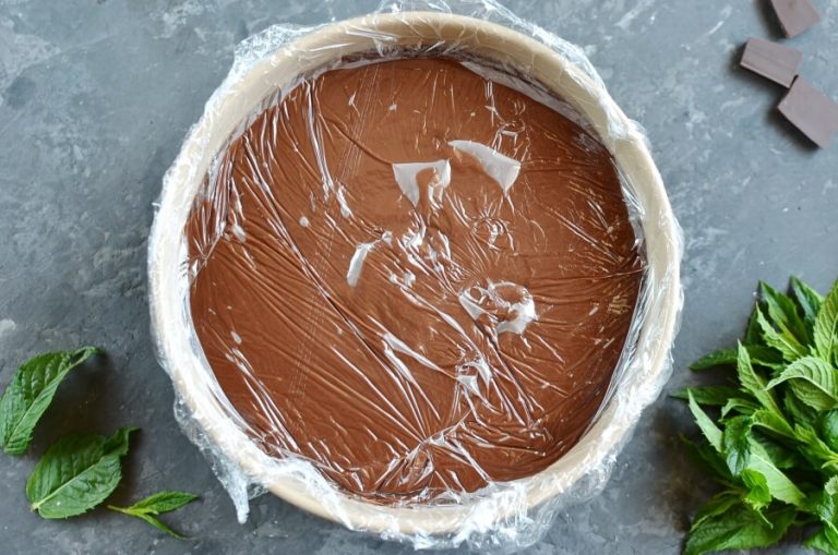 Step 6 - Chocolate Mint Pudding
