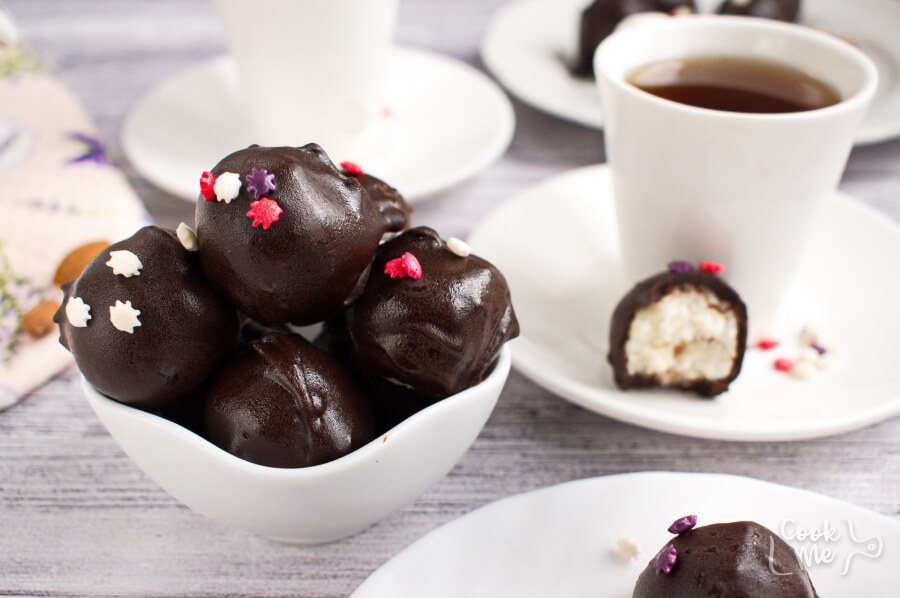 Coconut Bonbons-Homemade Coconut Bonbons-How to make Coconut Bonbons