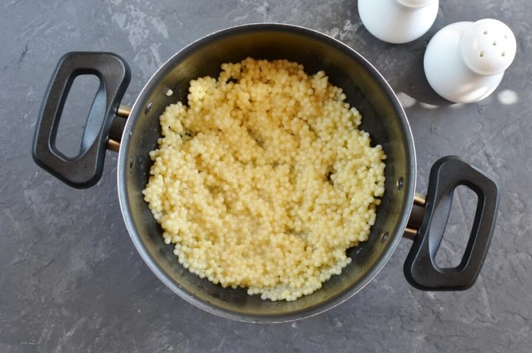 Step 1 - Couscous Tabbouleh with Fresh Mint Feta