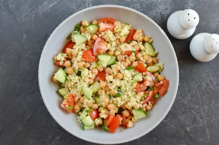 Step 5 - Couscous Tabbouleh with Fresh Mint Feta
