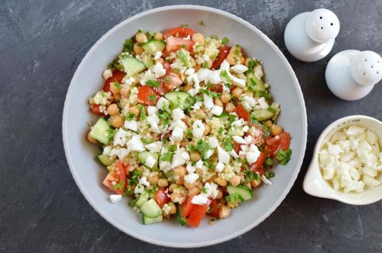Couscous Tabbouleh with Fresh Mint Feta Recipe Cook.me Recipes
