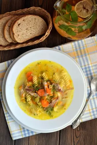 Creamy Chicken Noodle Soup