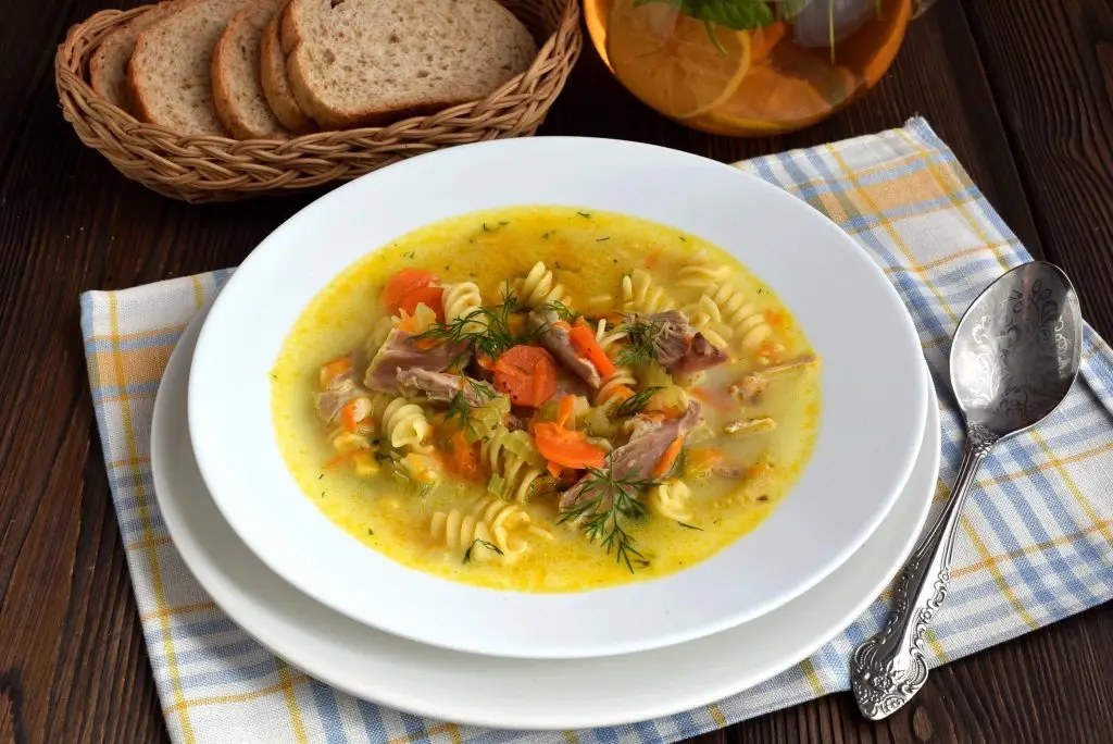 Creamy Chicken Noodle Soup