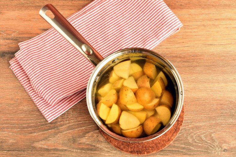 Step 1 - Healthy Creamy Italian Potato Salad