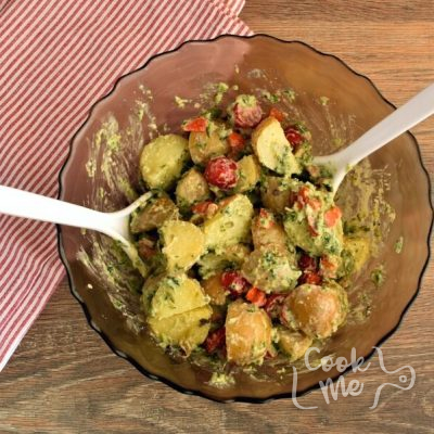 Healthy Creamy Italian Potato Salad recipe - step 4