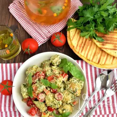 Creamy Italian Potato Salad Recipe-How To Make Creamy Italian Potato Salad-Delicious Creamy Italian Potato Salad