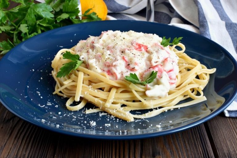 Step 6 - Easy Crab Linguine