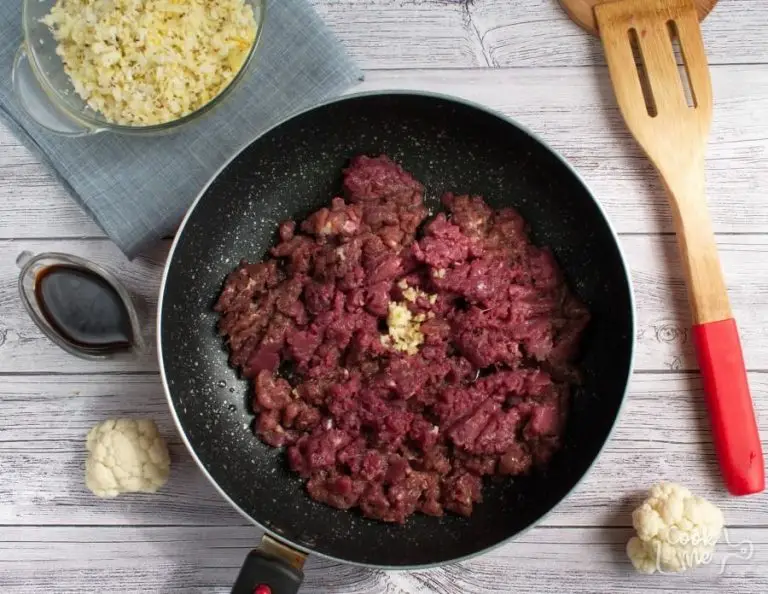 Step 2 - Easy Keto Korean Beef with Cauli Rice