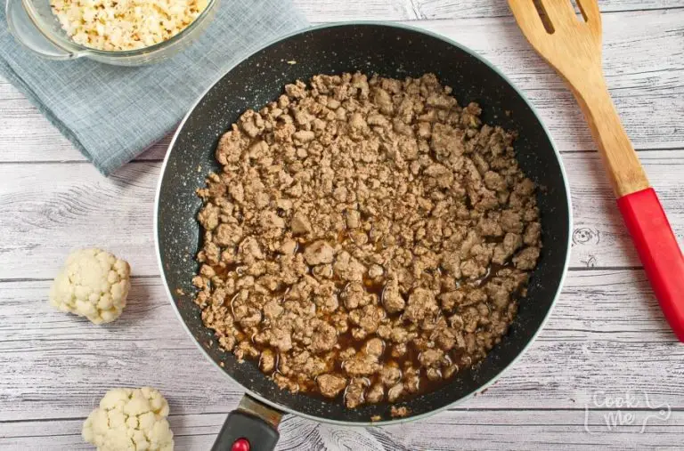 Step 4 - Easy Keto Korean Beef with Cauli Rice
