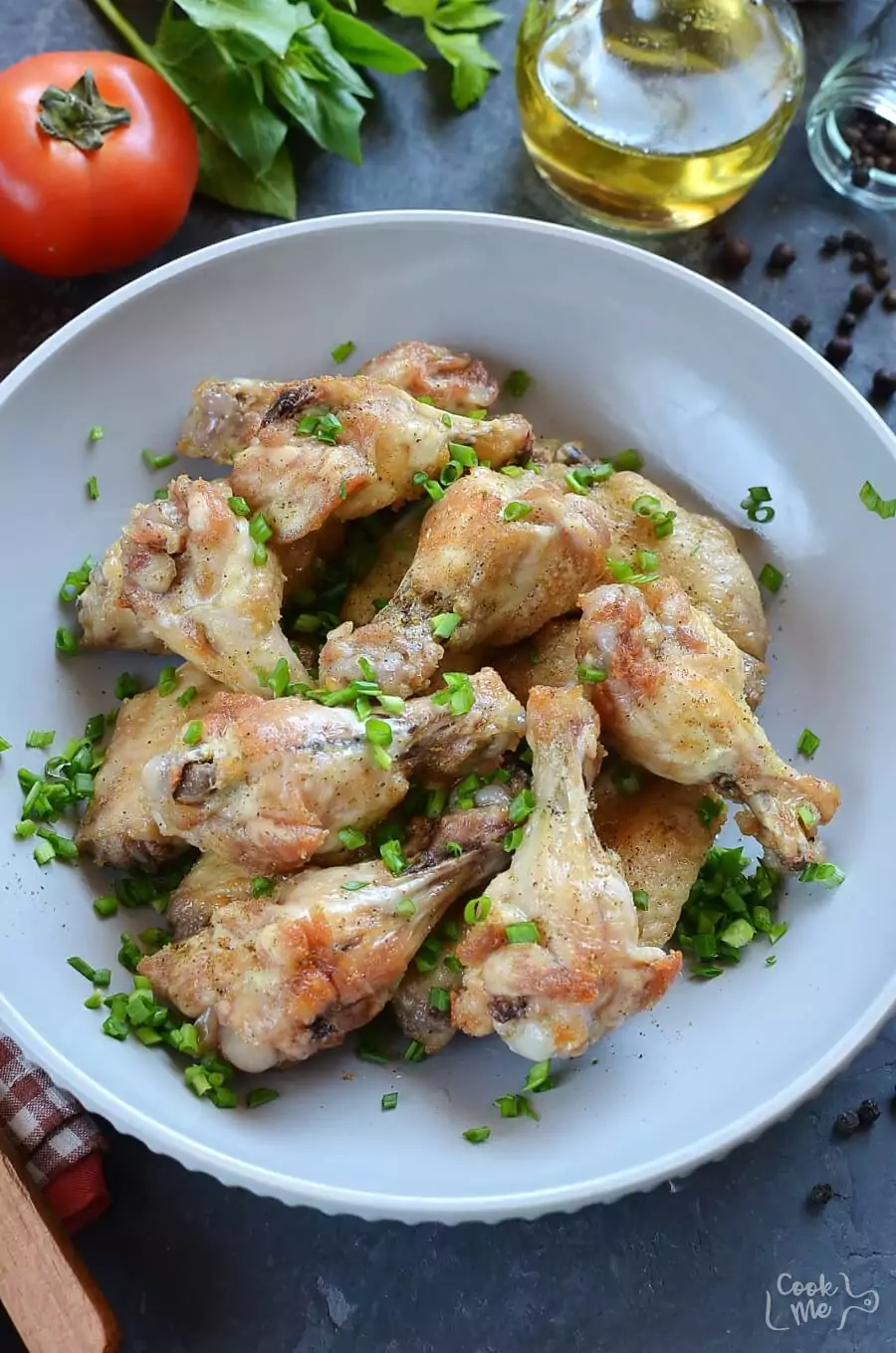 Easy Keto Lemon Pepper Chicken Wings