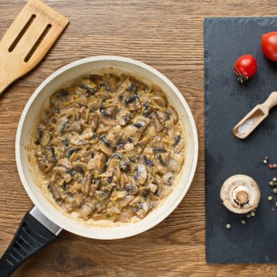 Flank Steak with Creamy Mushroom Sauce Recipe - Cook.me Recipes