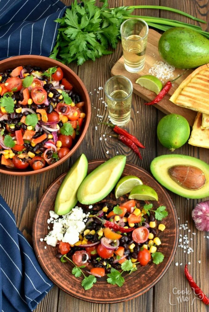 The Best Mexican Black Bean Salad yet!