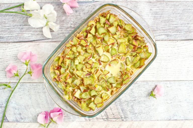 Step 5 - Fresh Rhubarb Torte