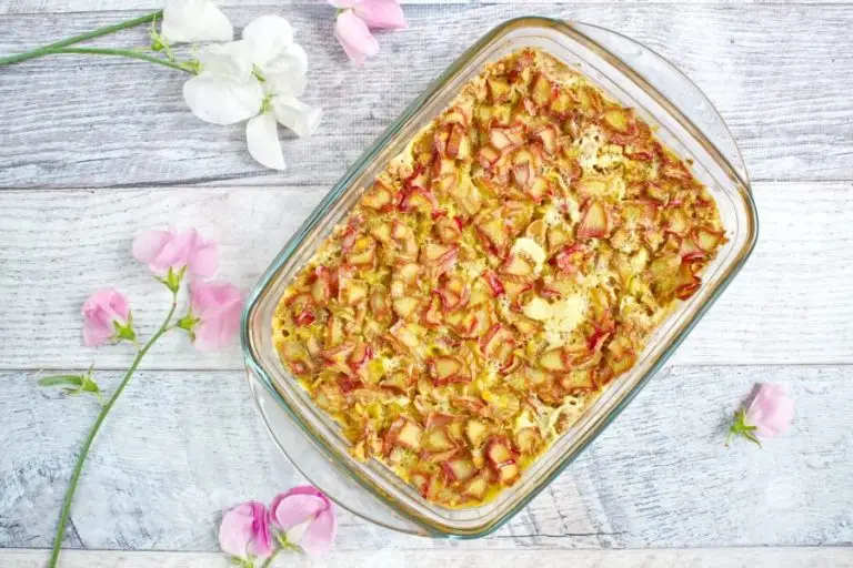 Step 6 - Fresh Rhubarb Torte