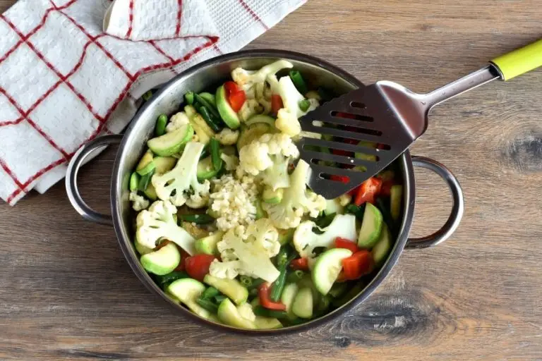 Step 2 - Garlic Sautéed Vegetables