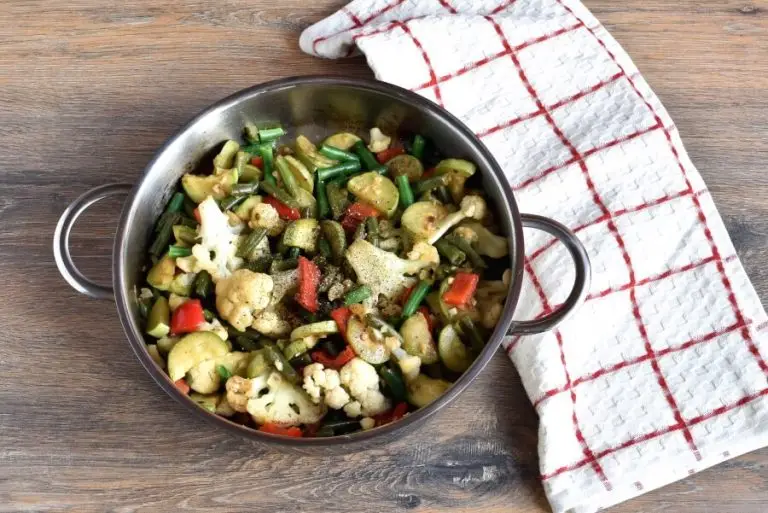 Step 4 - Garlic Sautéed Vegetables